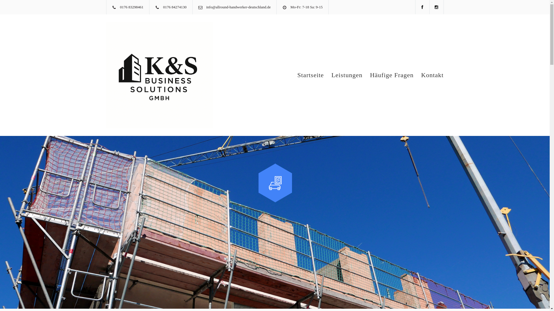 website screenshot of https://wasserschaden-service24-nrw.de/