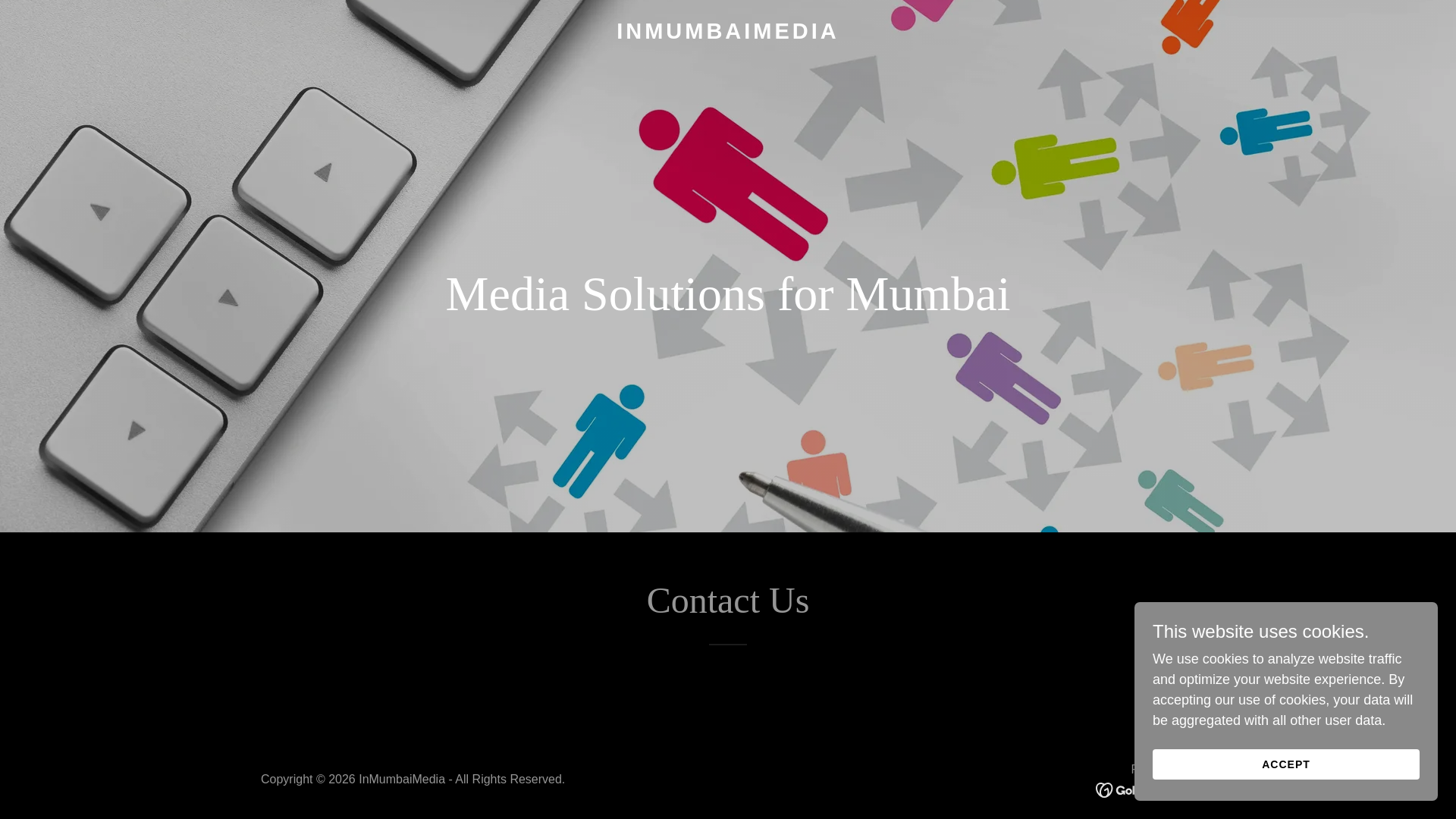 website screenshot of https://inmumbaimedia.com/