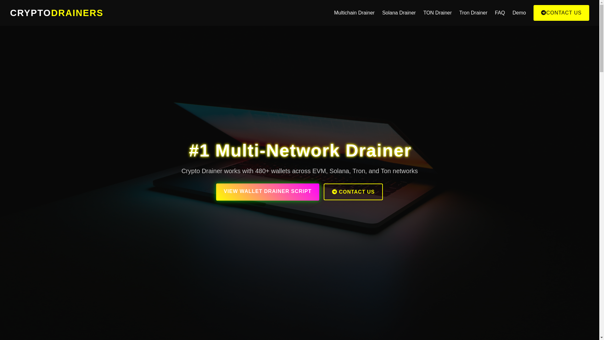 website screenshot of https://drainerkits.pages.dev/