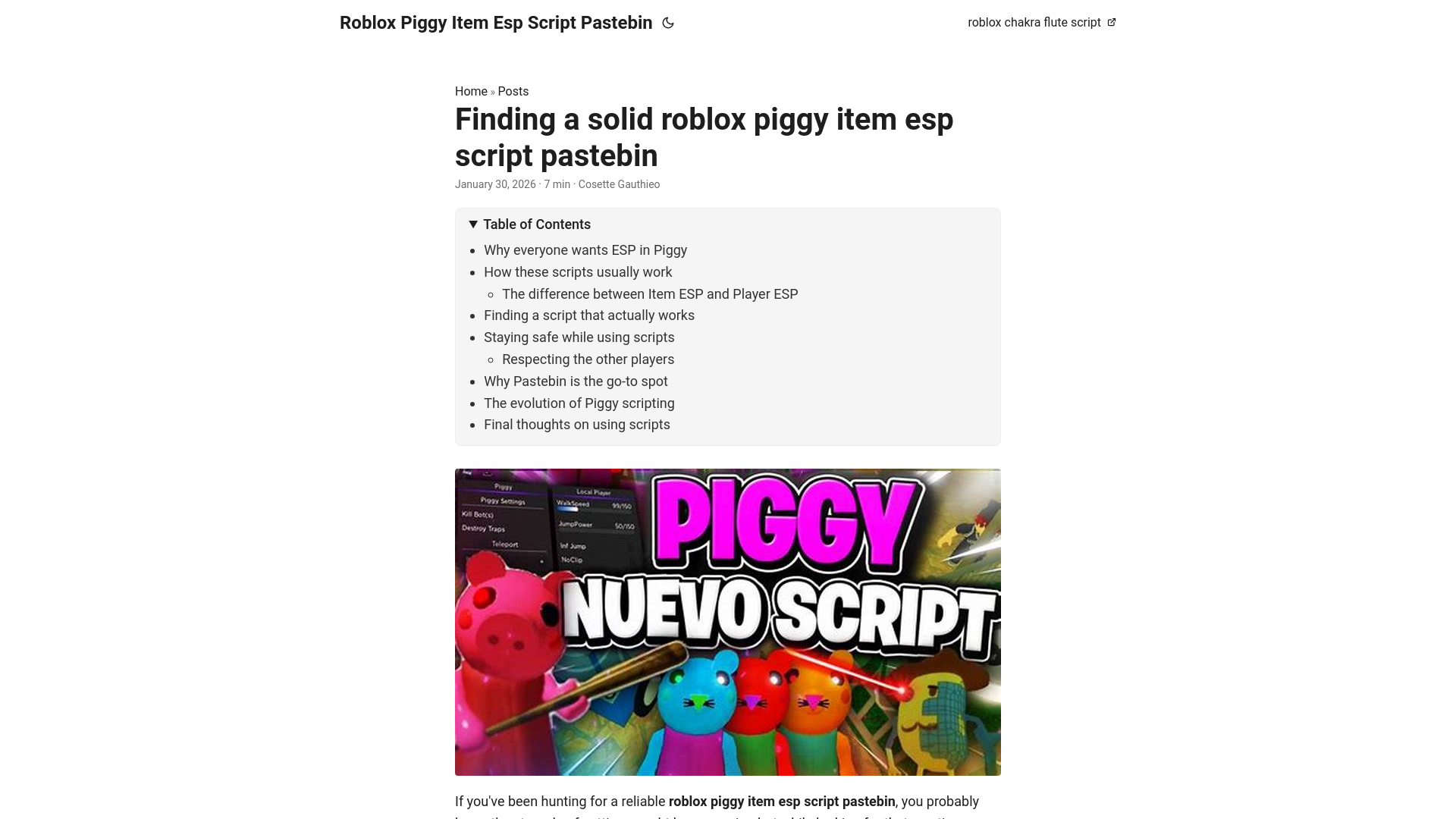 website screenshot of https://roblox-piggy-item-esp-script-pastebin.pages.dev/