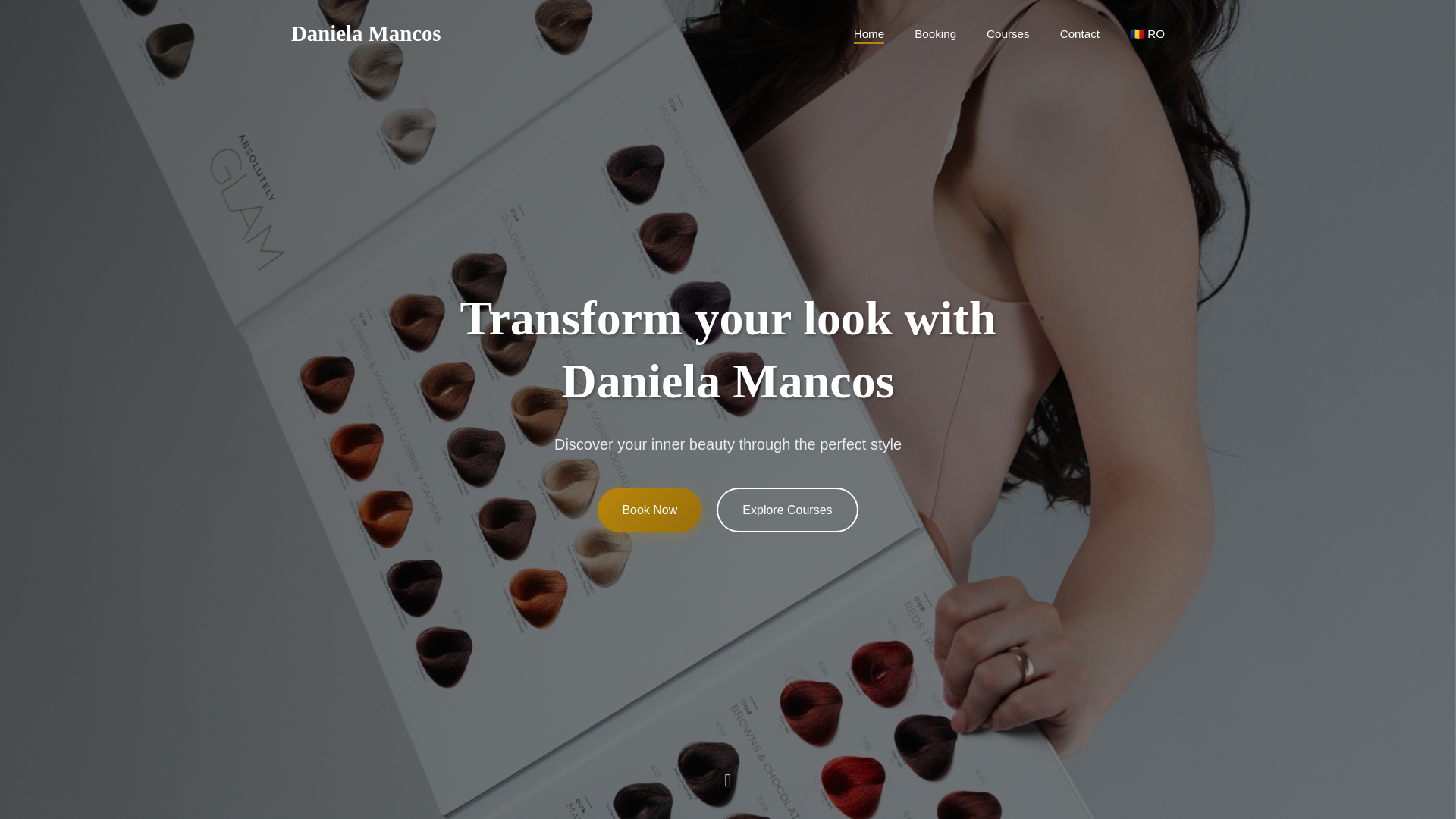 website screenshot of https://daniela-mancos-site.pages.dev/