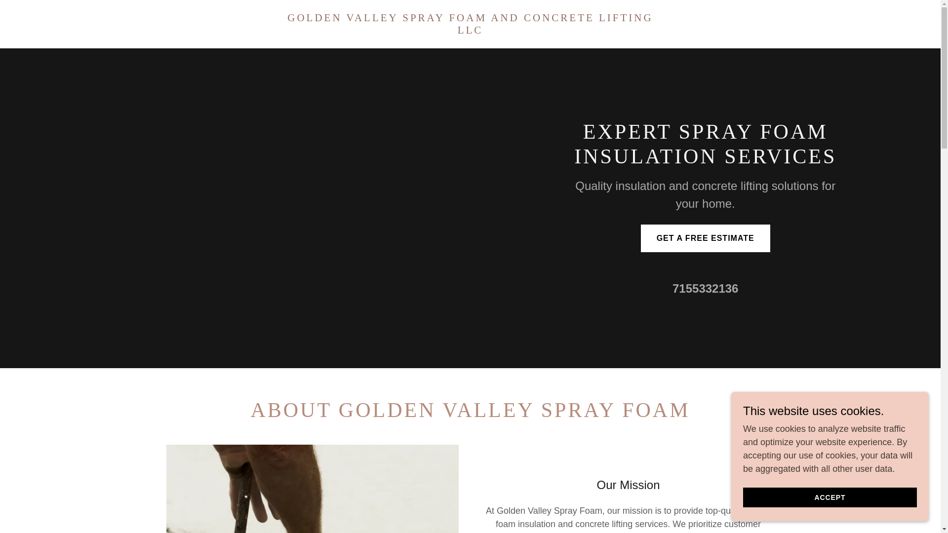 website screenshot of https://goldenvalleyspf.com/