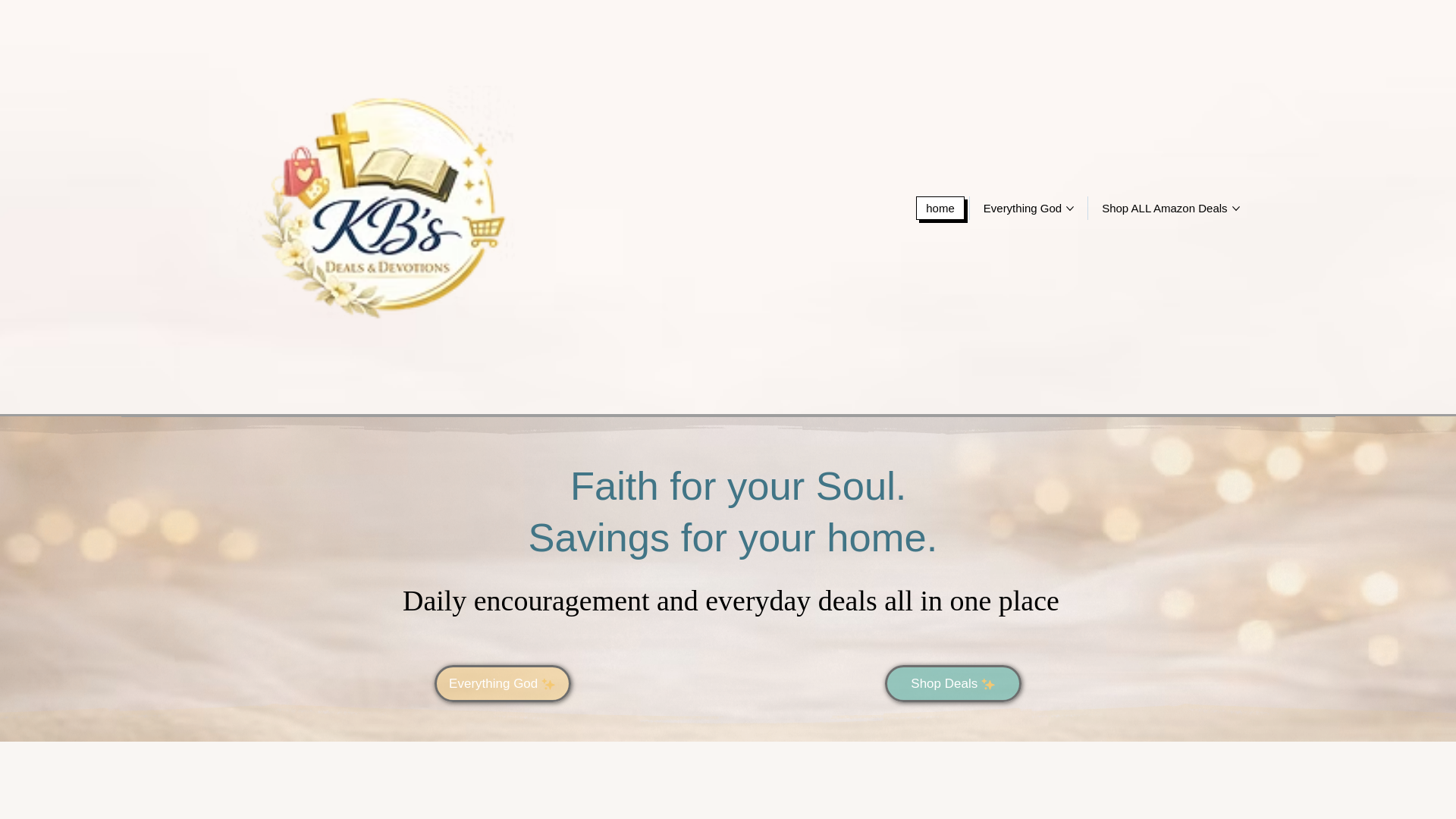 website screenshot of https://kbsdeals.com