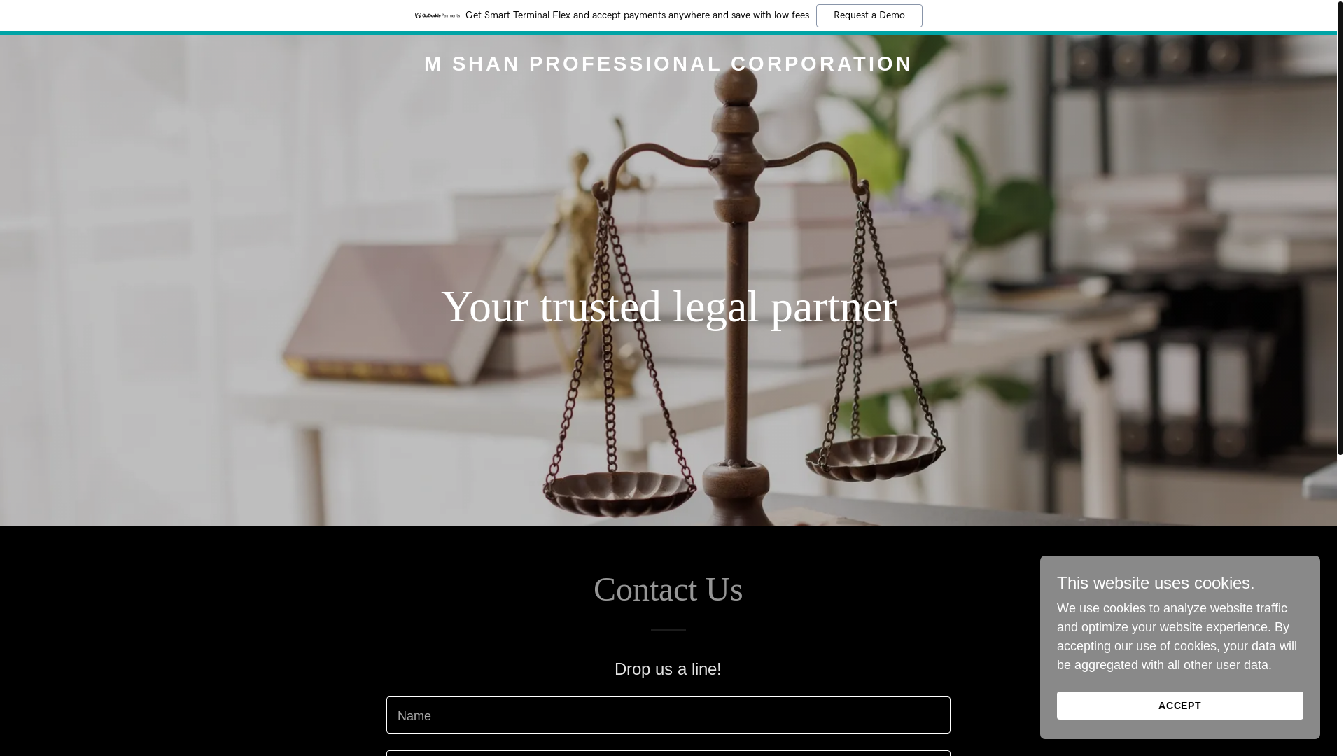 website screenshot of https://mshanpc.com/