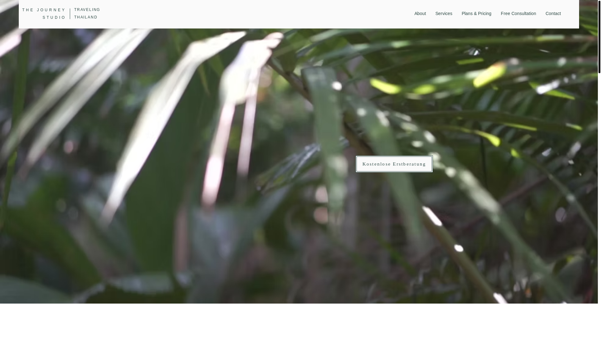 website screenshot of https://thejourneystudio.de/