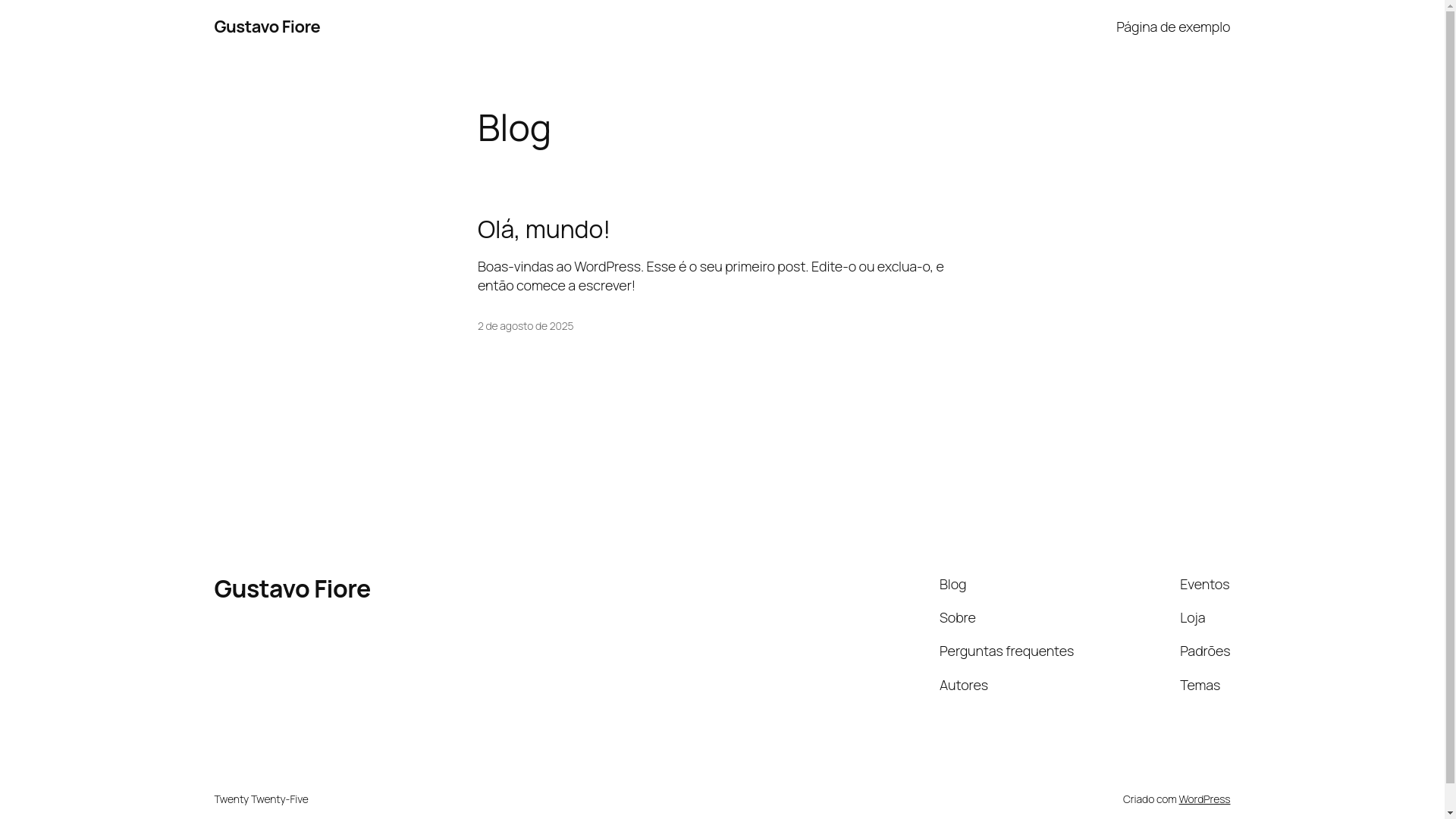 website screenshot of https://gustavofiore.com.br/