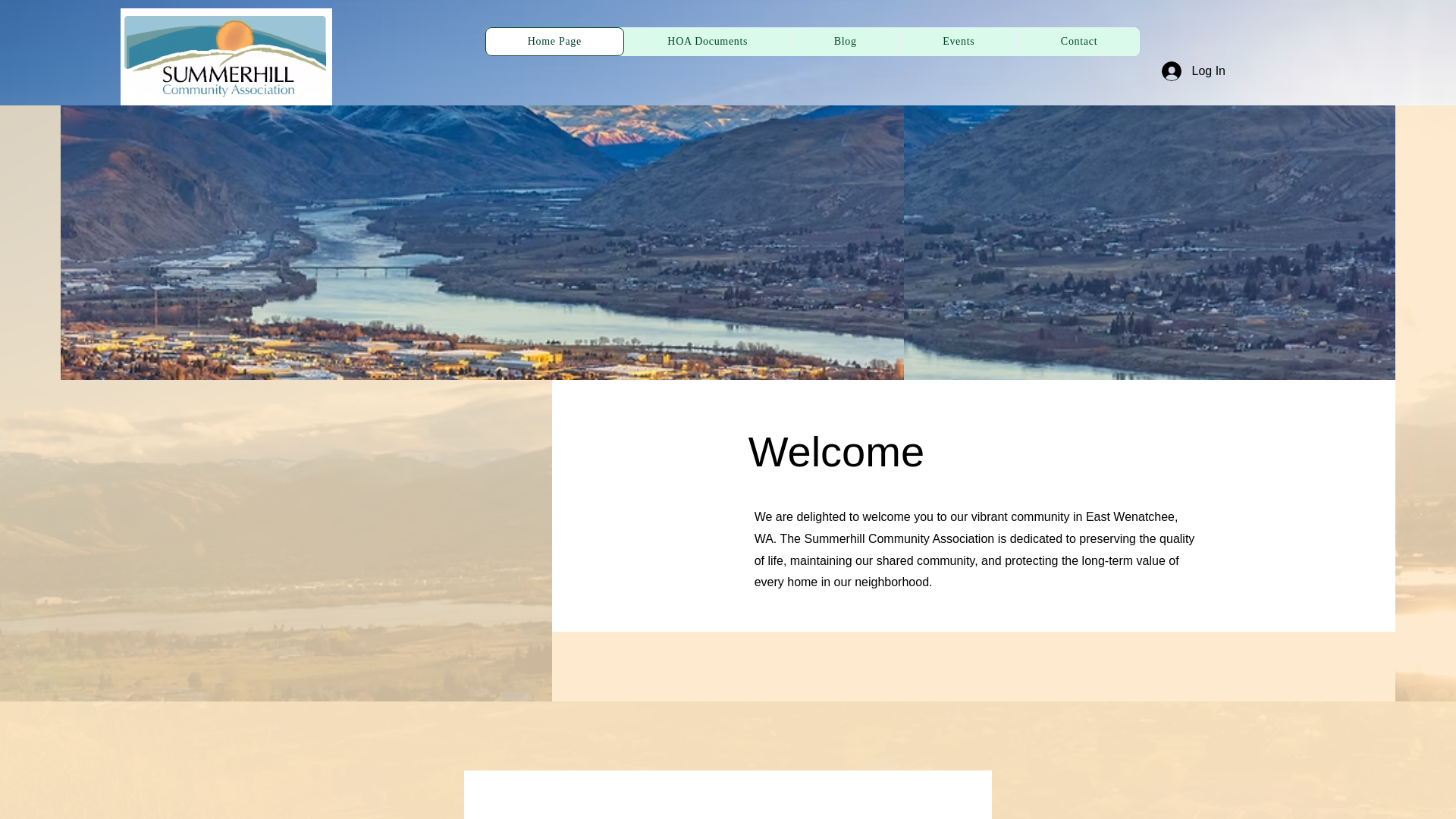website screenshot of https://summerhillcommunity.org/