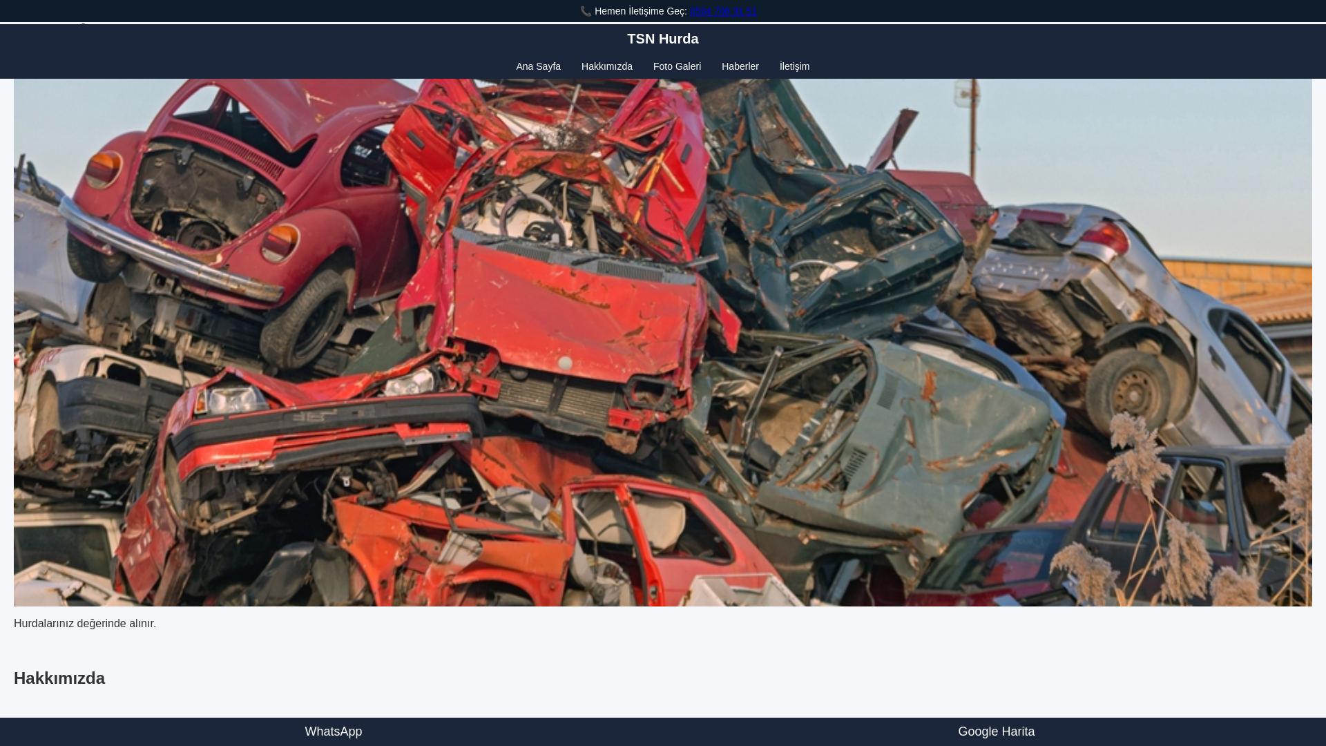 website screenshot of https://tsnhurdatoplama.com.tr/