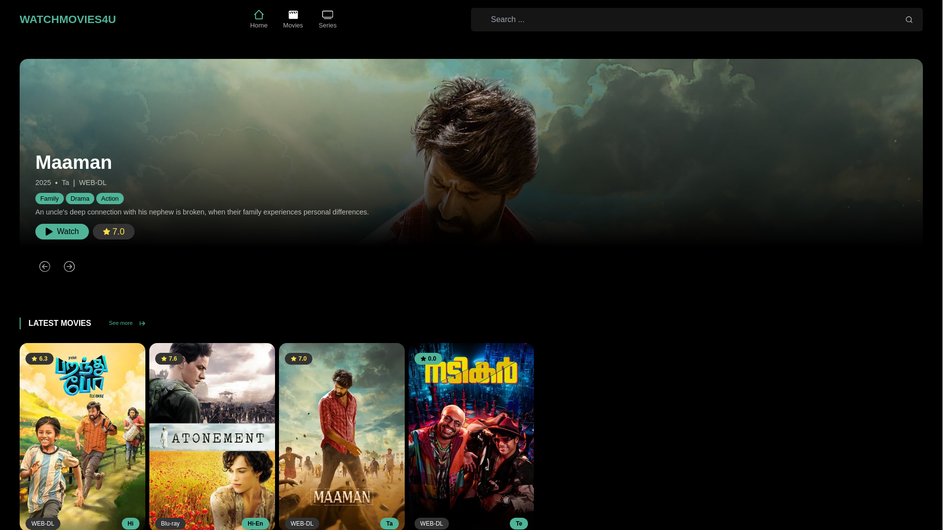 website screenshot of https://watchmovies4ux.pages.dev/