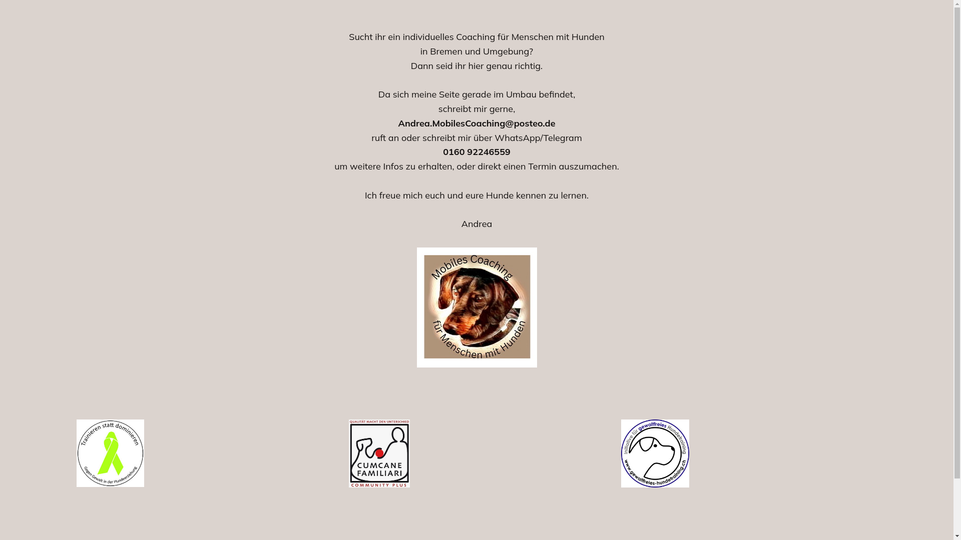 website screenshot of https://xn--mobilescoachingfrmenschenmithunden-qtd.de/