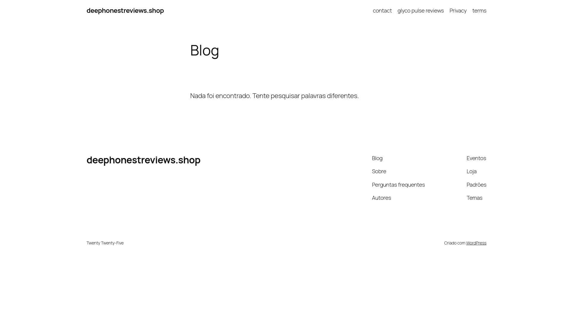 website screenshot of https://deephonestreviews.shop/