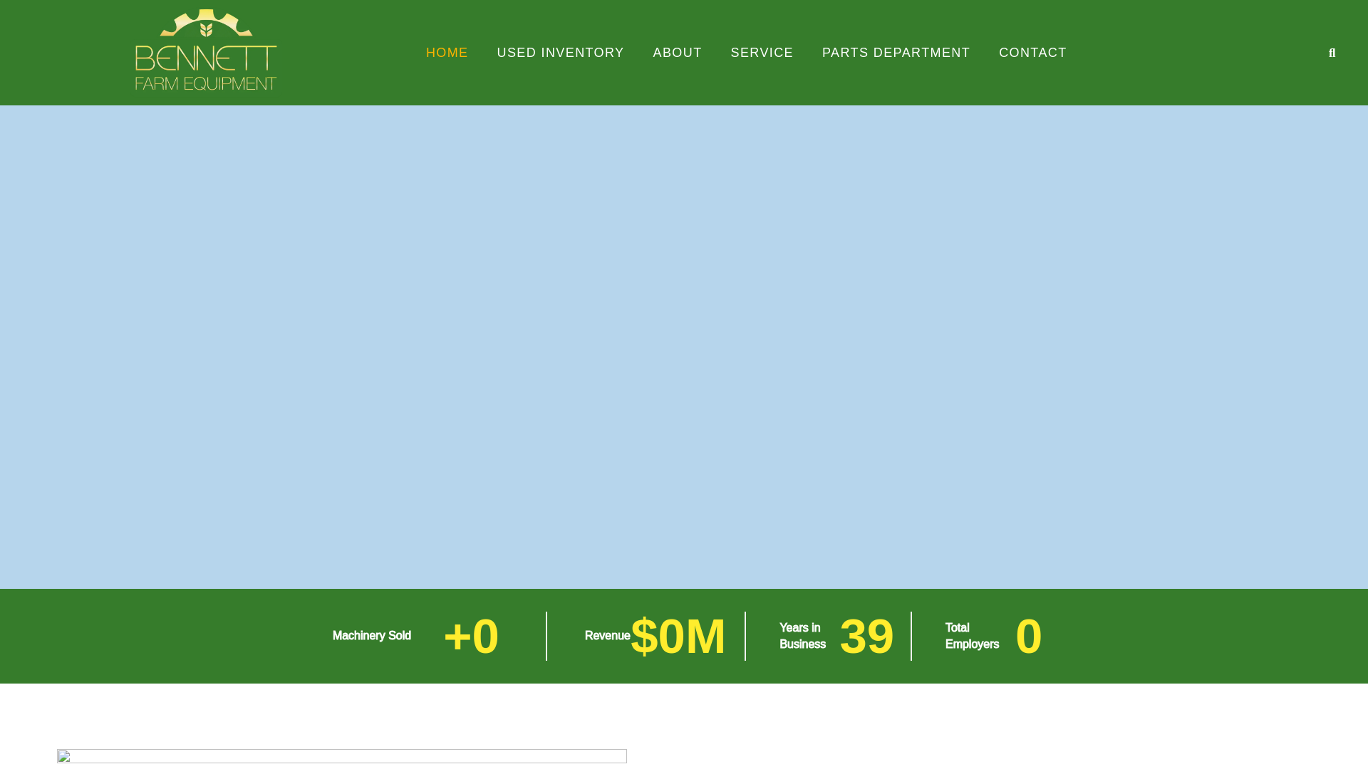 website screenshot of https://bennettfarmequipment.net