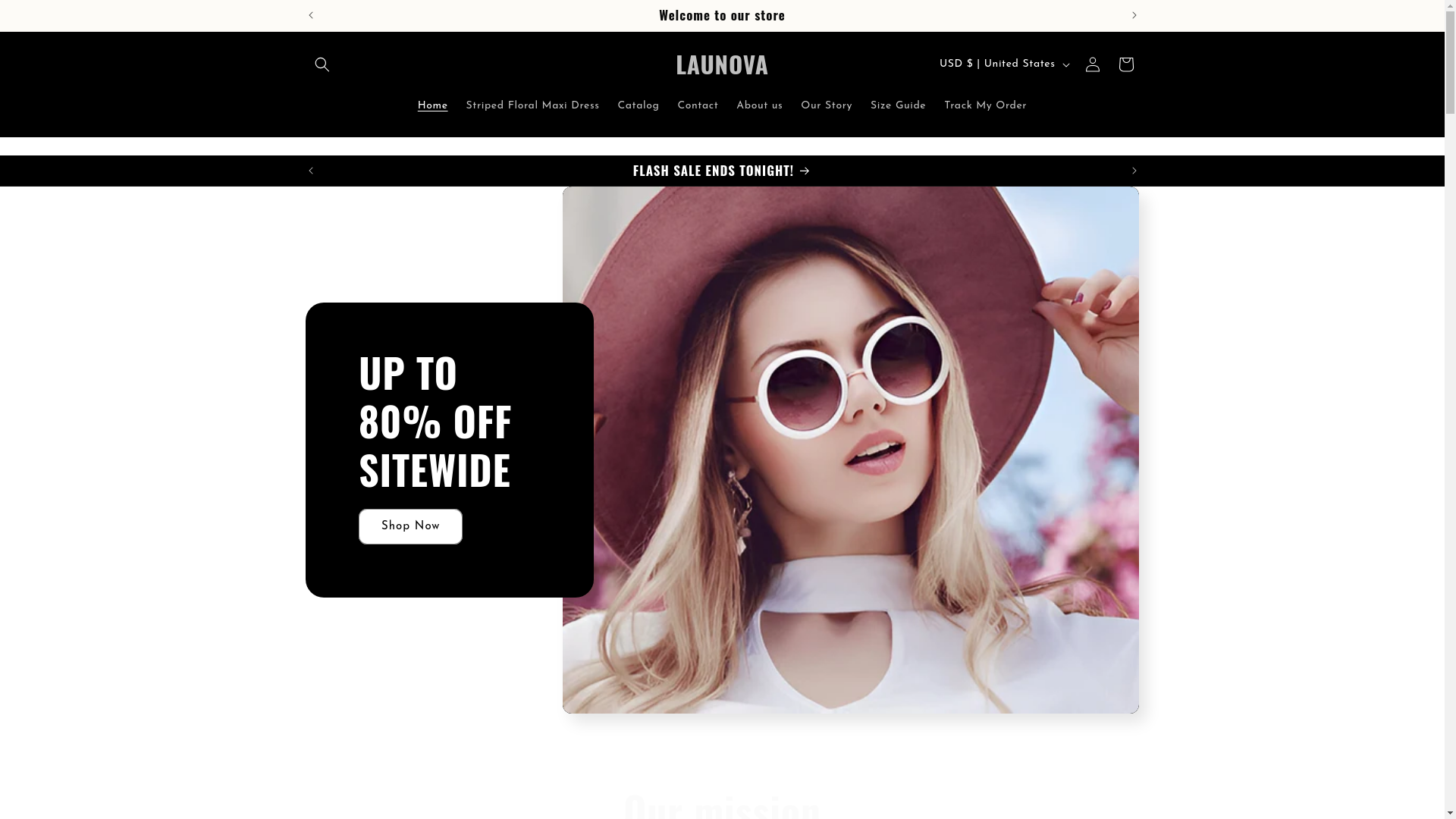 website screenshot of https://launova.com/