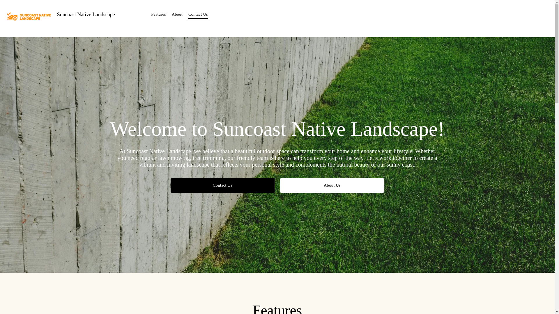 website screenshot of https://suncoastnativelandscape.com/