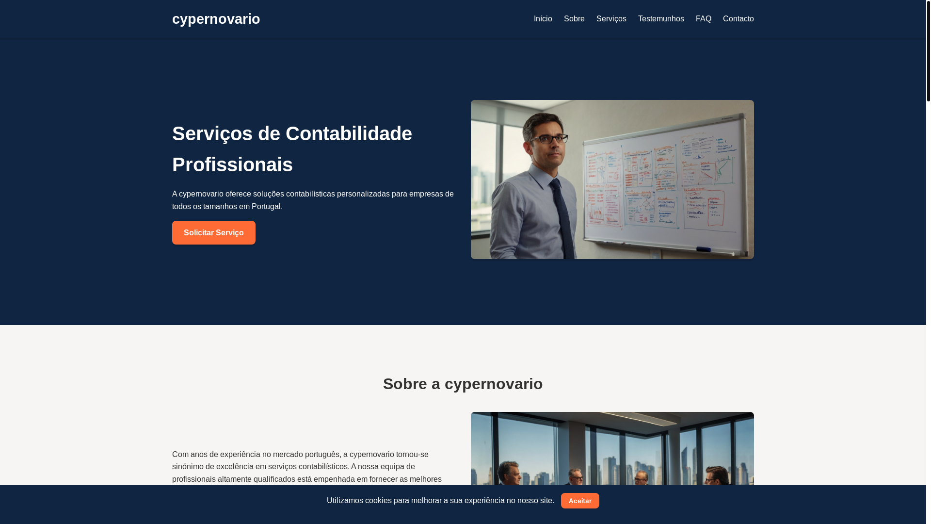 website screenshot of https://cypernovario.com/