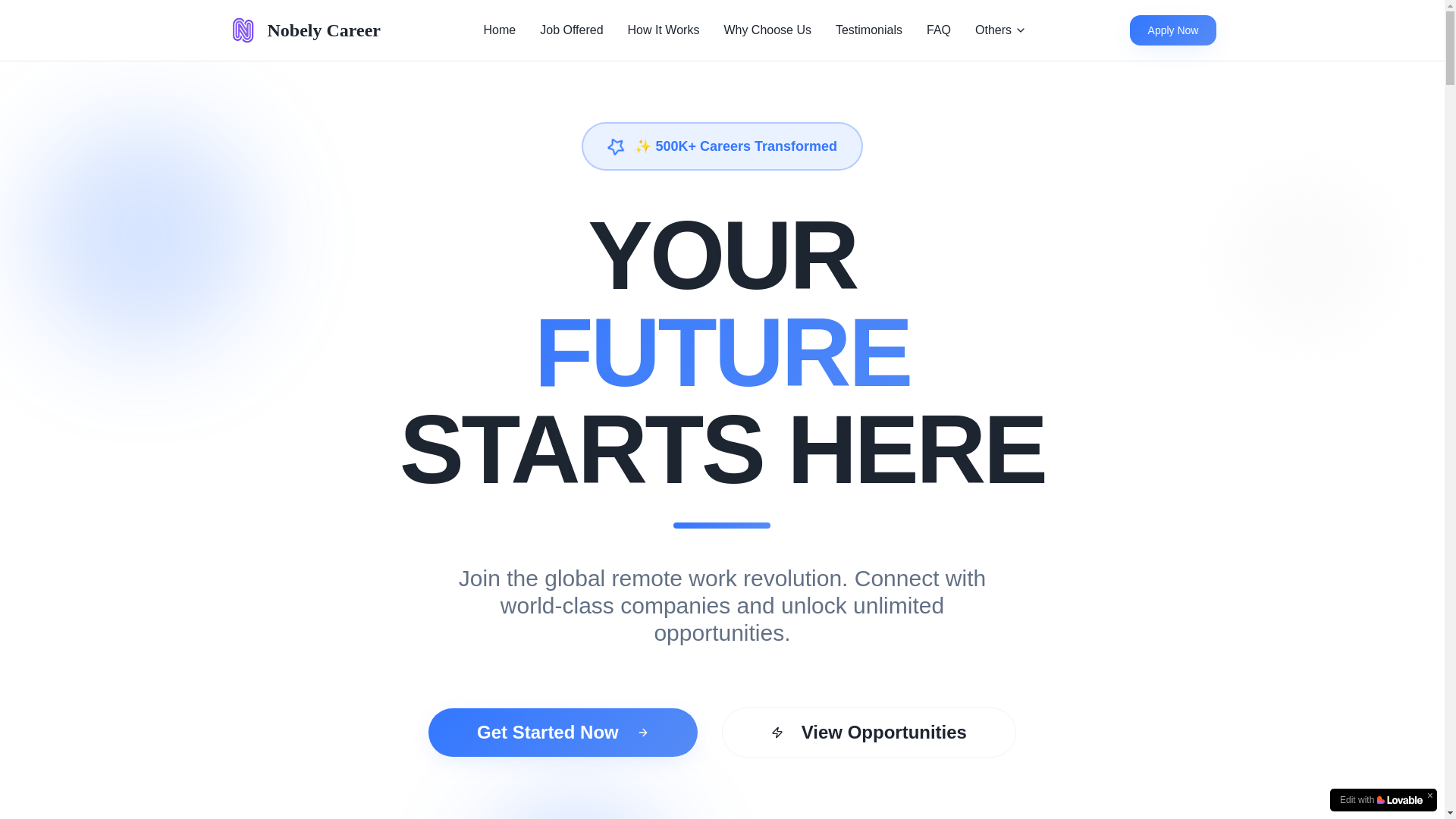 website screenshot of https://sensoviacareer.com/