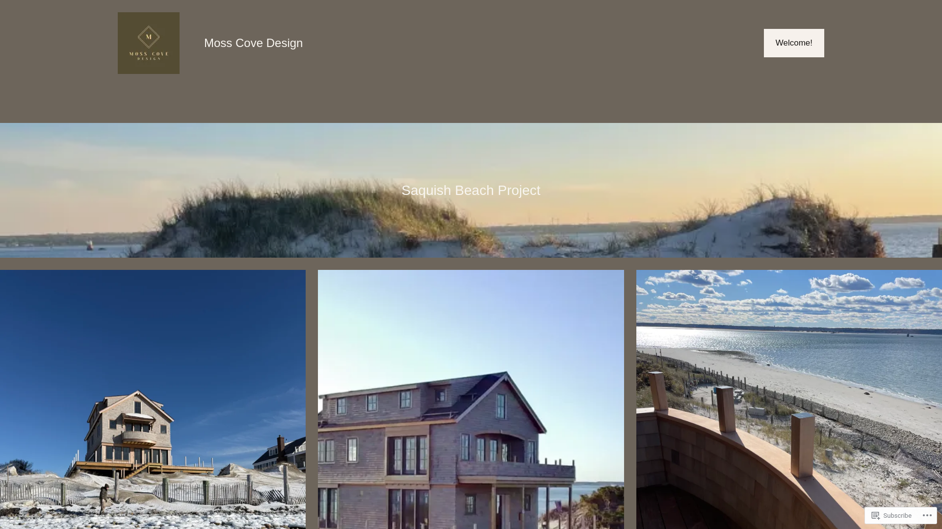 website screenshot of https://mosscovedesign.com/
