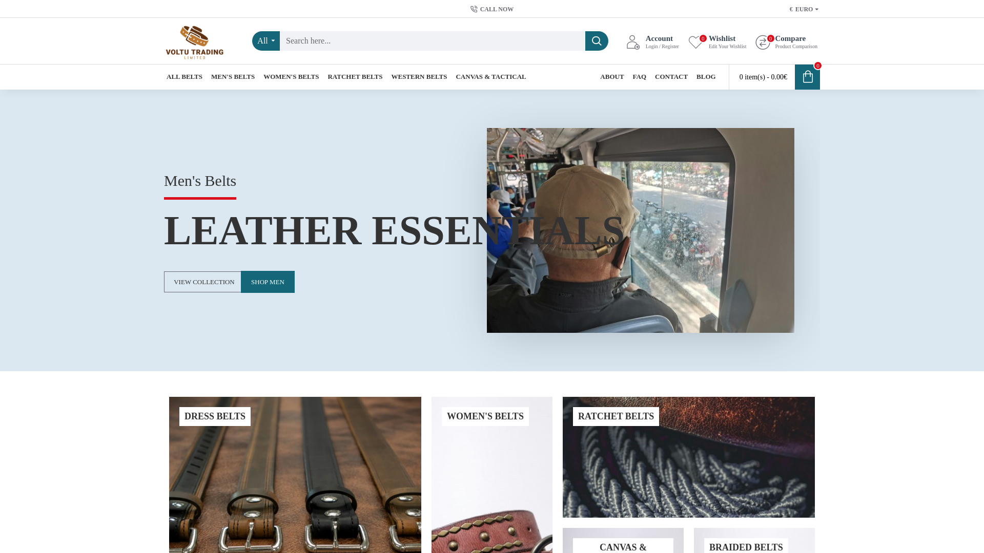 website screenshot of https://voltuth.com