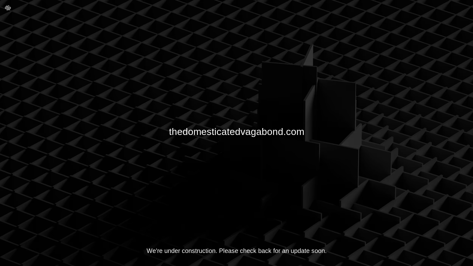 website screenshot of https://thedomesticatedvagabond.com/