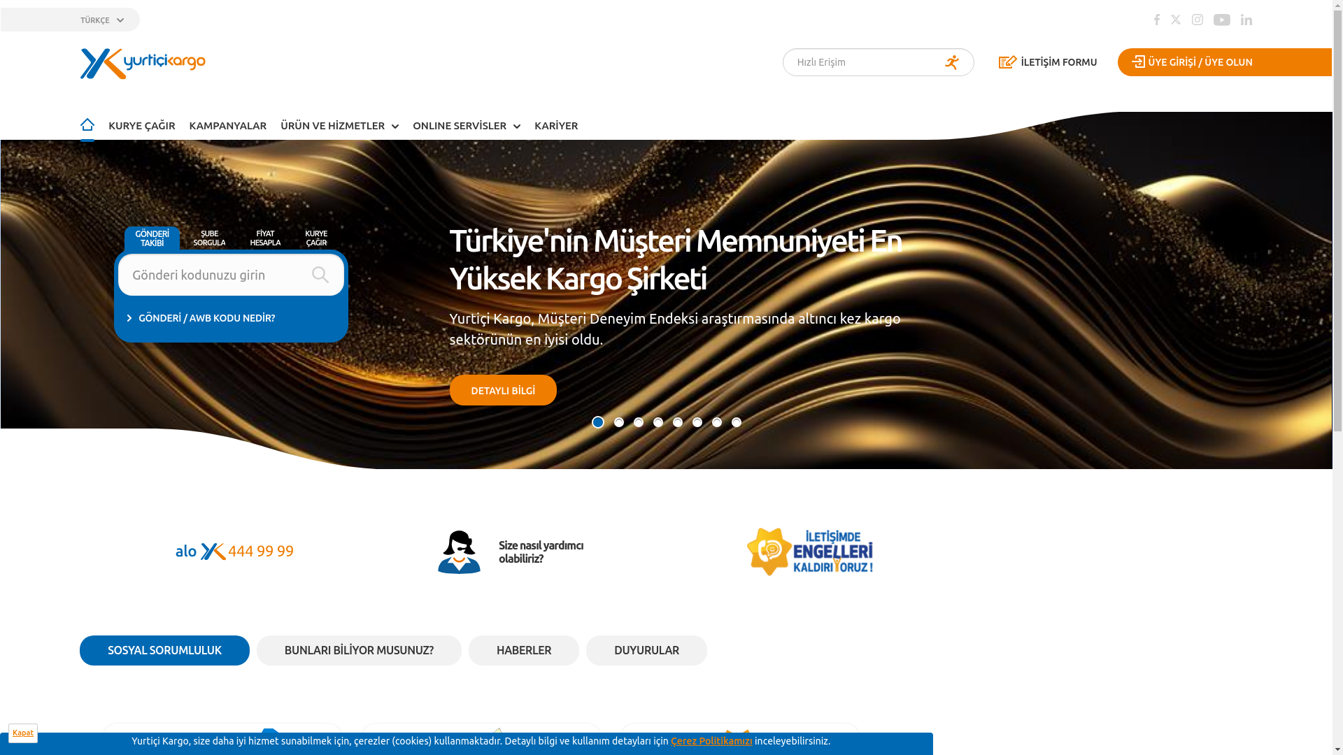 website screenshot of https://yurticikrago.cfd/