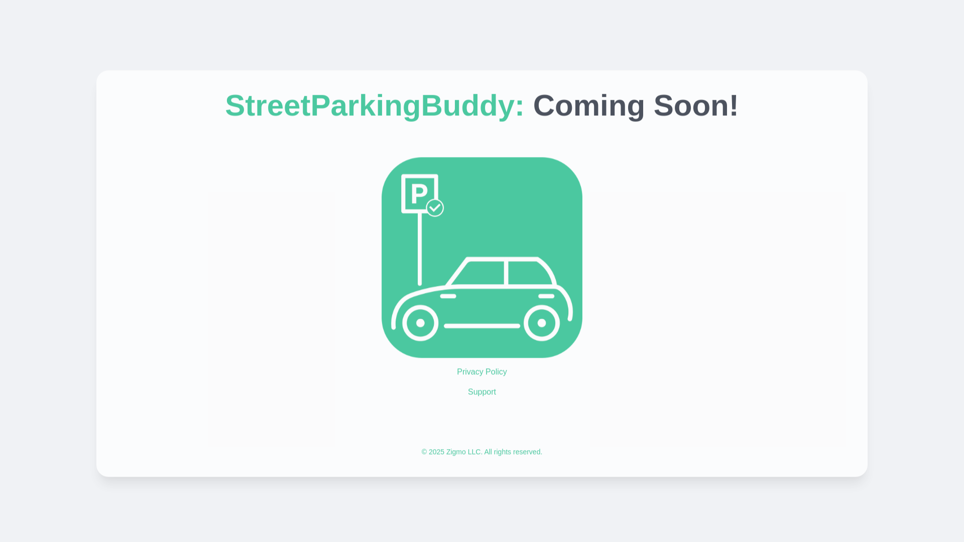 website screenshot of https://streetparkingbuddy-com.pages.dev/