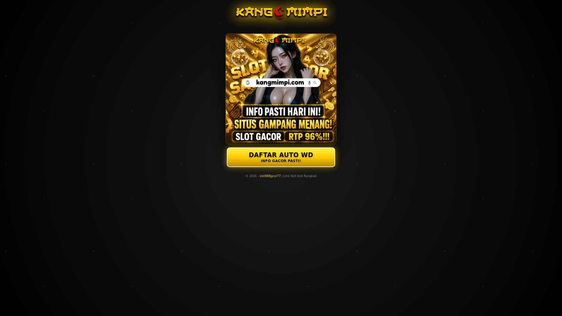 website screenshot of https://slot888gcor77.site/