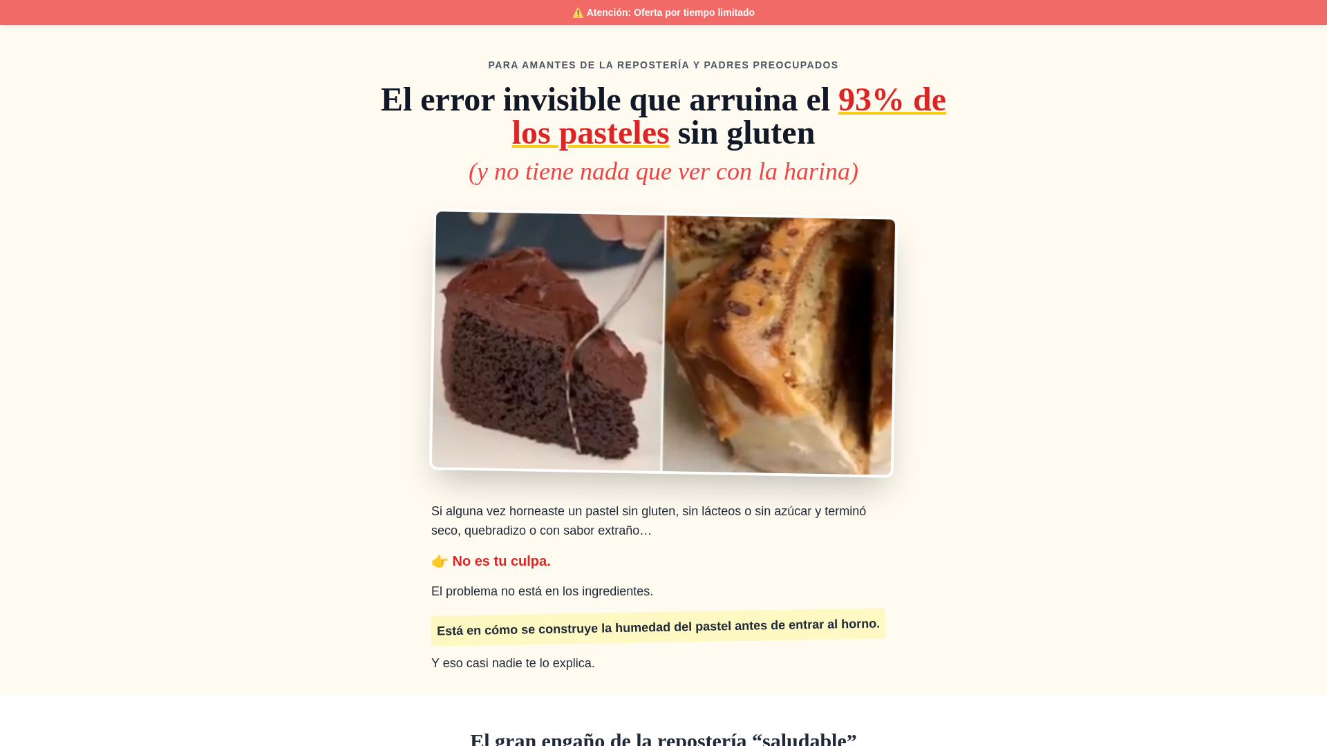 website screenshot of https://amantesdelpastel.online/