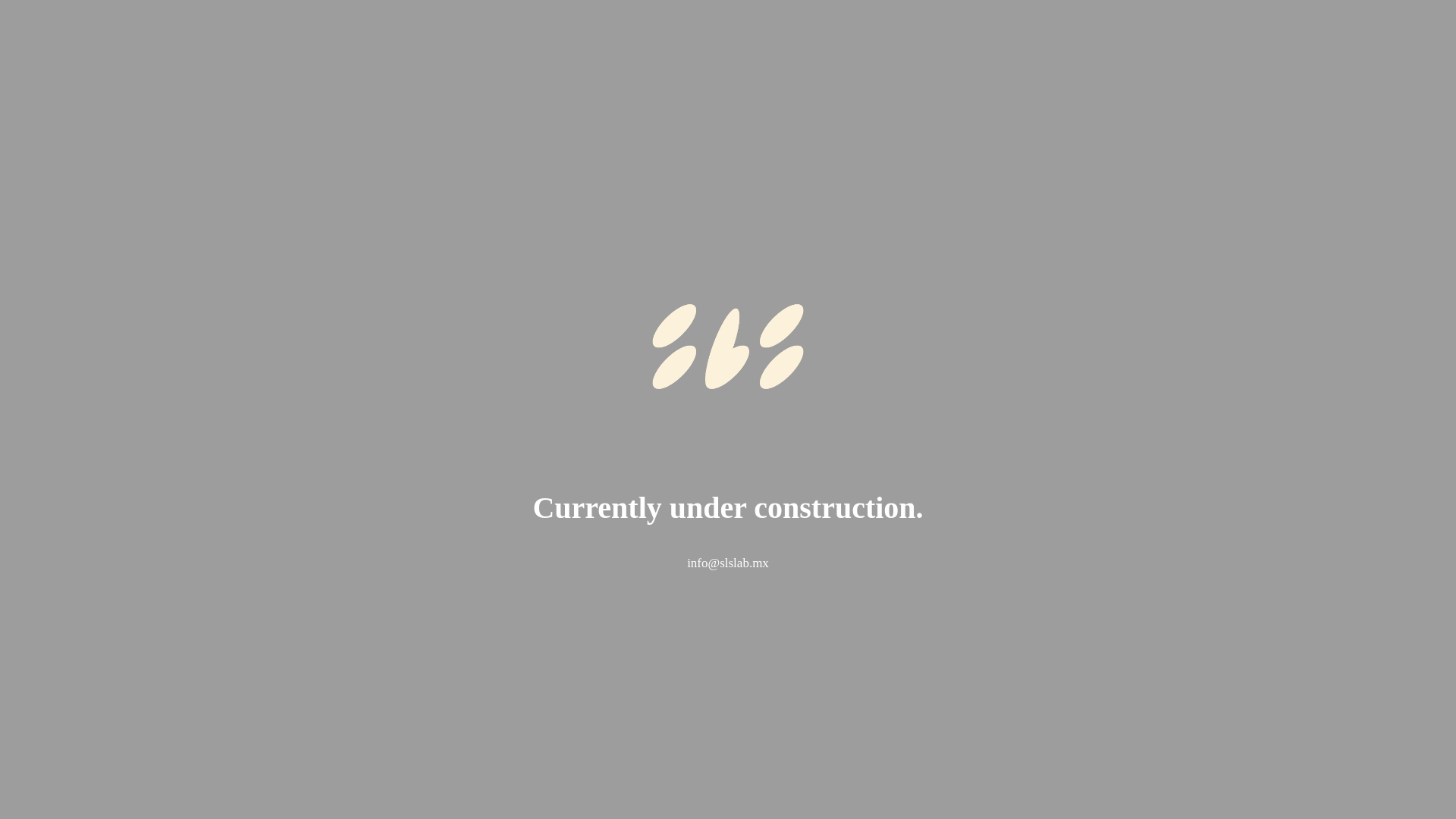 website screenshot of https://slslab.mx/