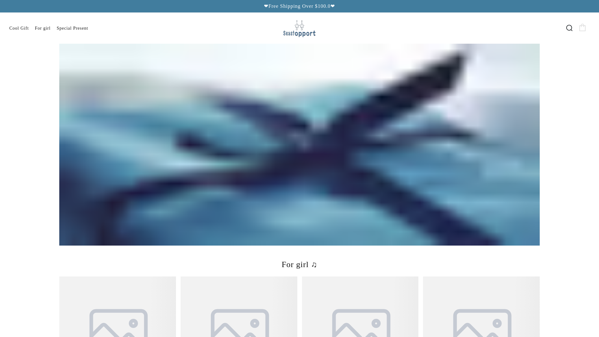 website screenshot of https://seastopport.com/