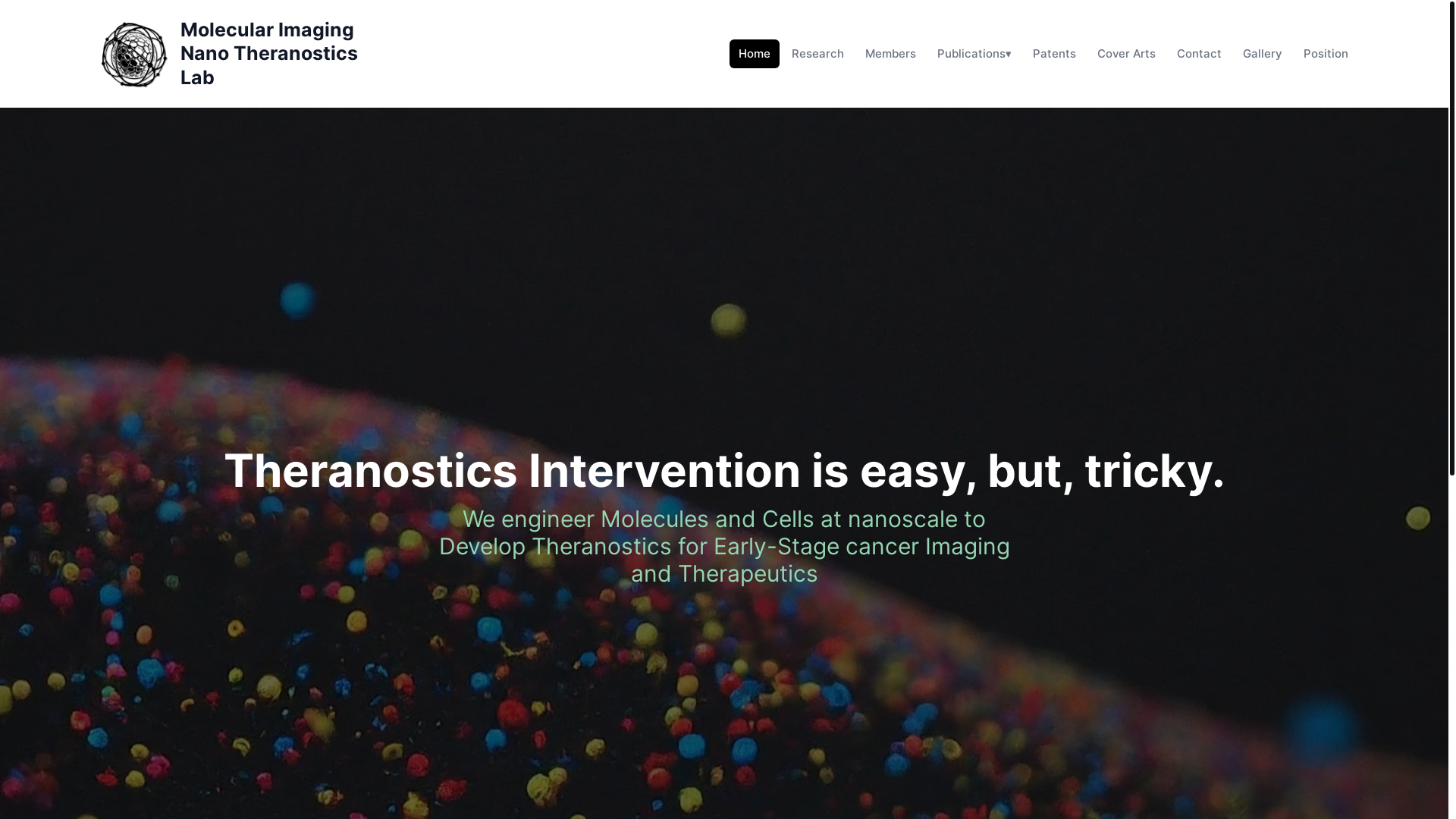 website screenshot of https://brightnanog.com/