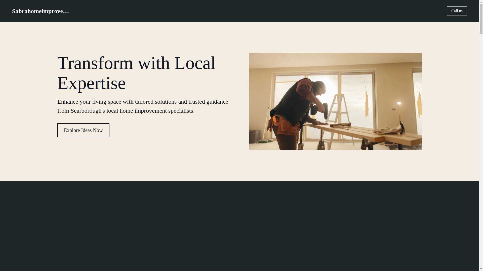 website screenshot of https://sabrahouseimprovement.com/