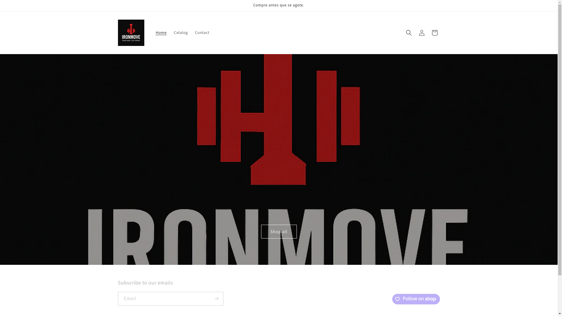 website screenshot of https://ironmove.us/