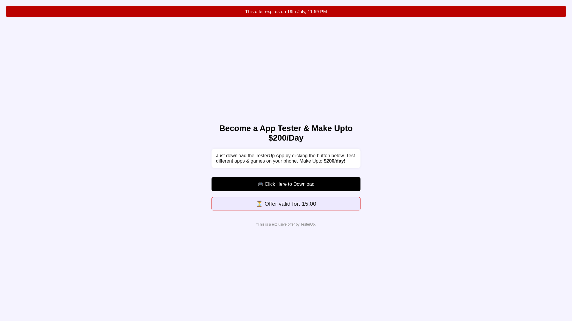 website screenshot of https://testerupbio.pages.dev/
