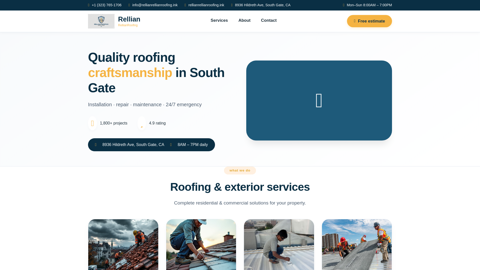 website screenshot of https://horizonheating-air.org