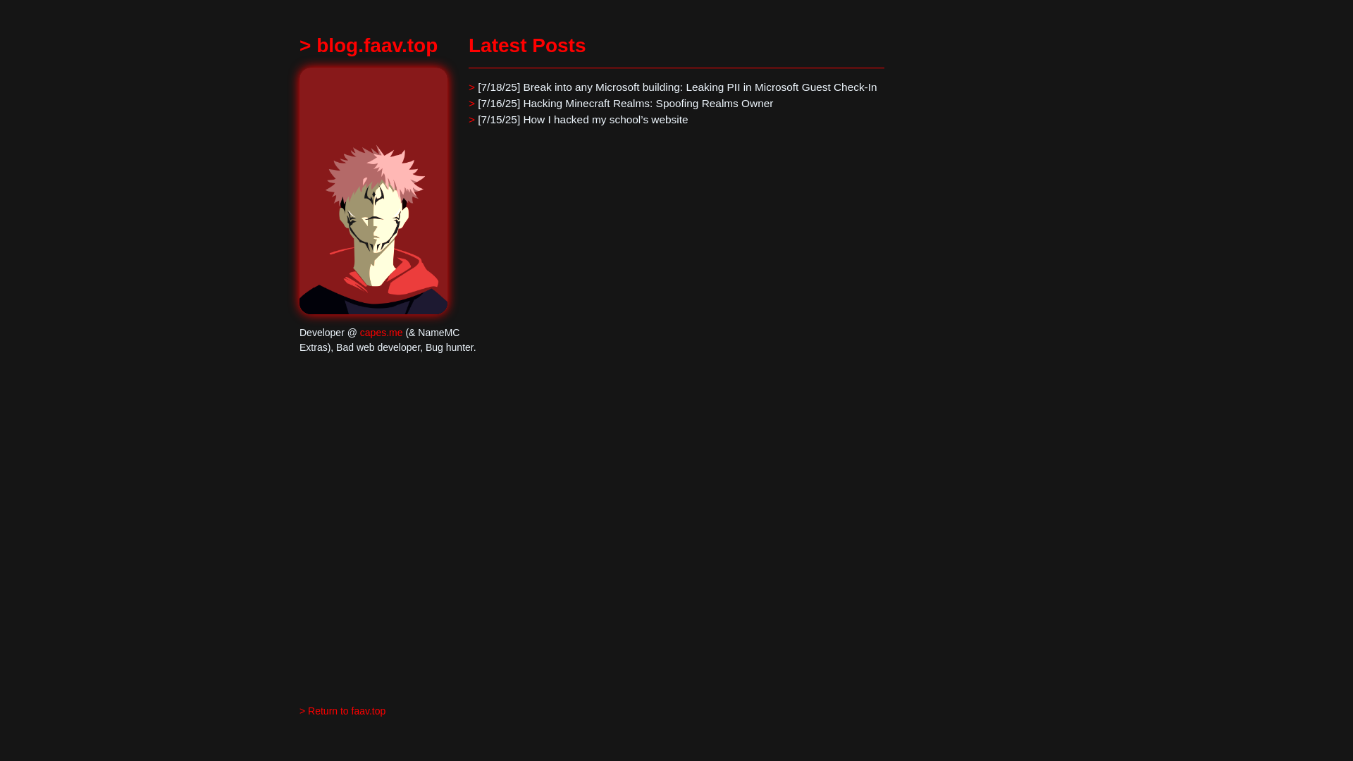 website screenshot of https://blog-faav-top.pages.dev/