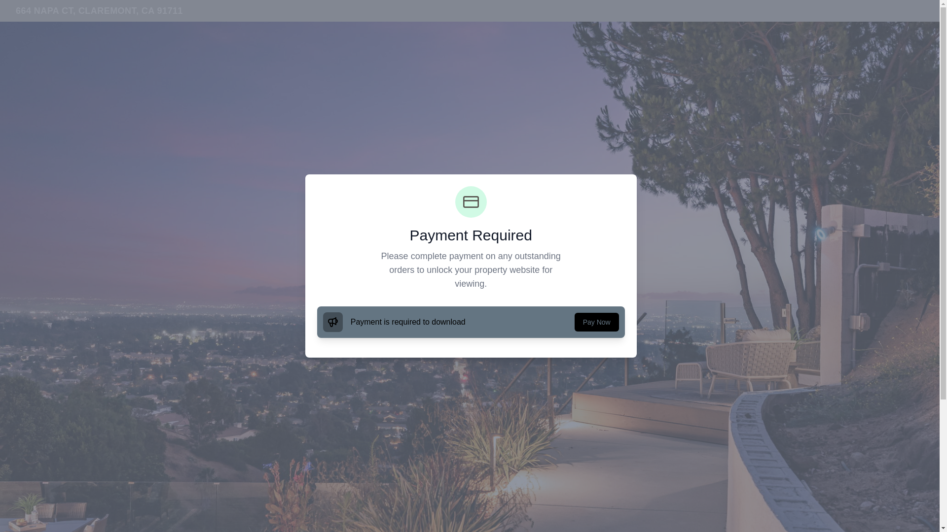 website screenshot of https://664napa.com/