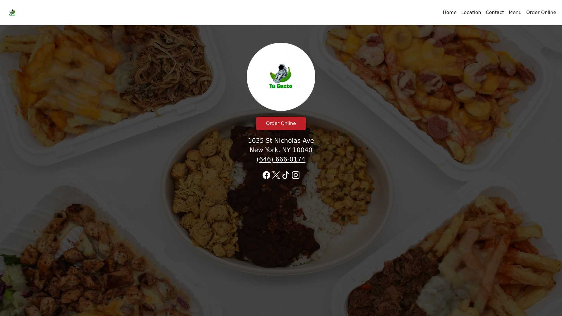 website screenshot of https://tugustony.com