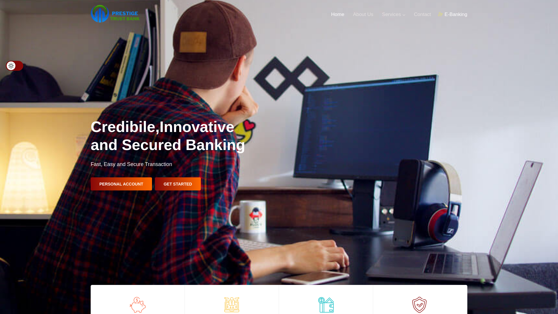 website screenshot of https://prestige-tb.online/