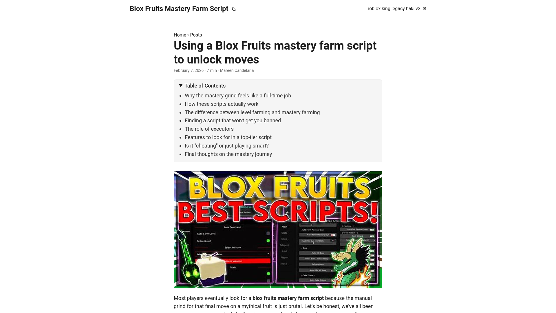 website screenshot of https://blox-fruits-mastery-farm-script.pages.dev/