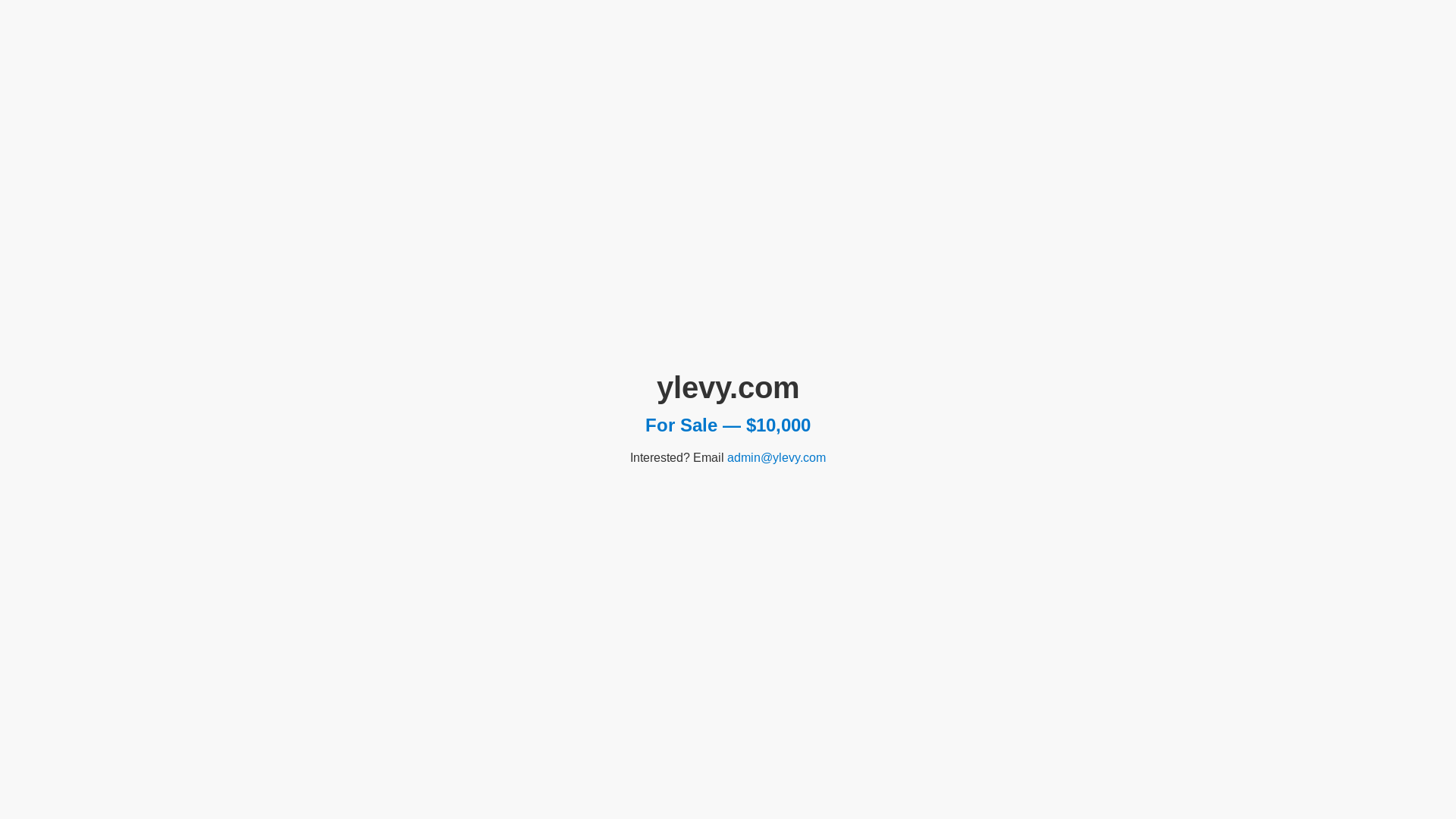 website screenshot of https://ylevy-com.pages.dev/