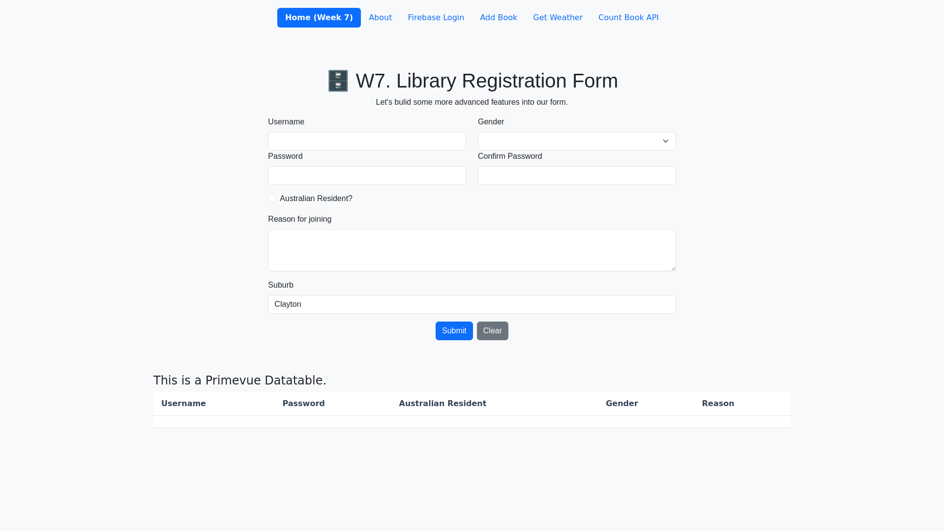 website screenshot of https://fit5032-2025-xiaoyuanchen-35523093-deploymentliarbrary.pages.dev/