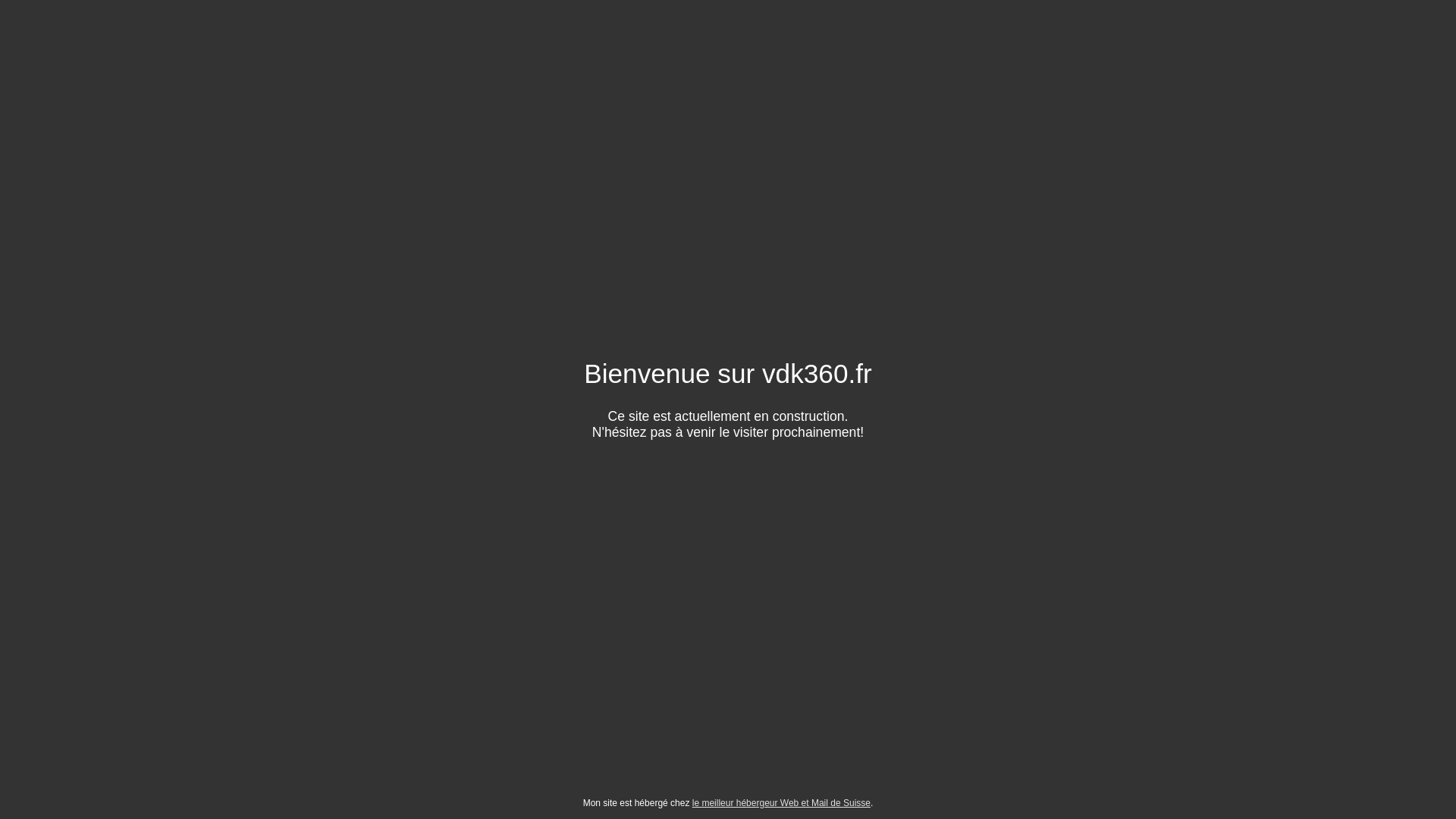 website screenshot of https://vdk360.fr/