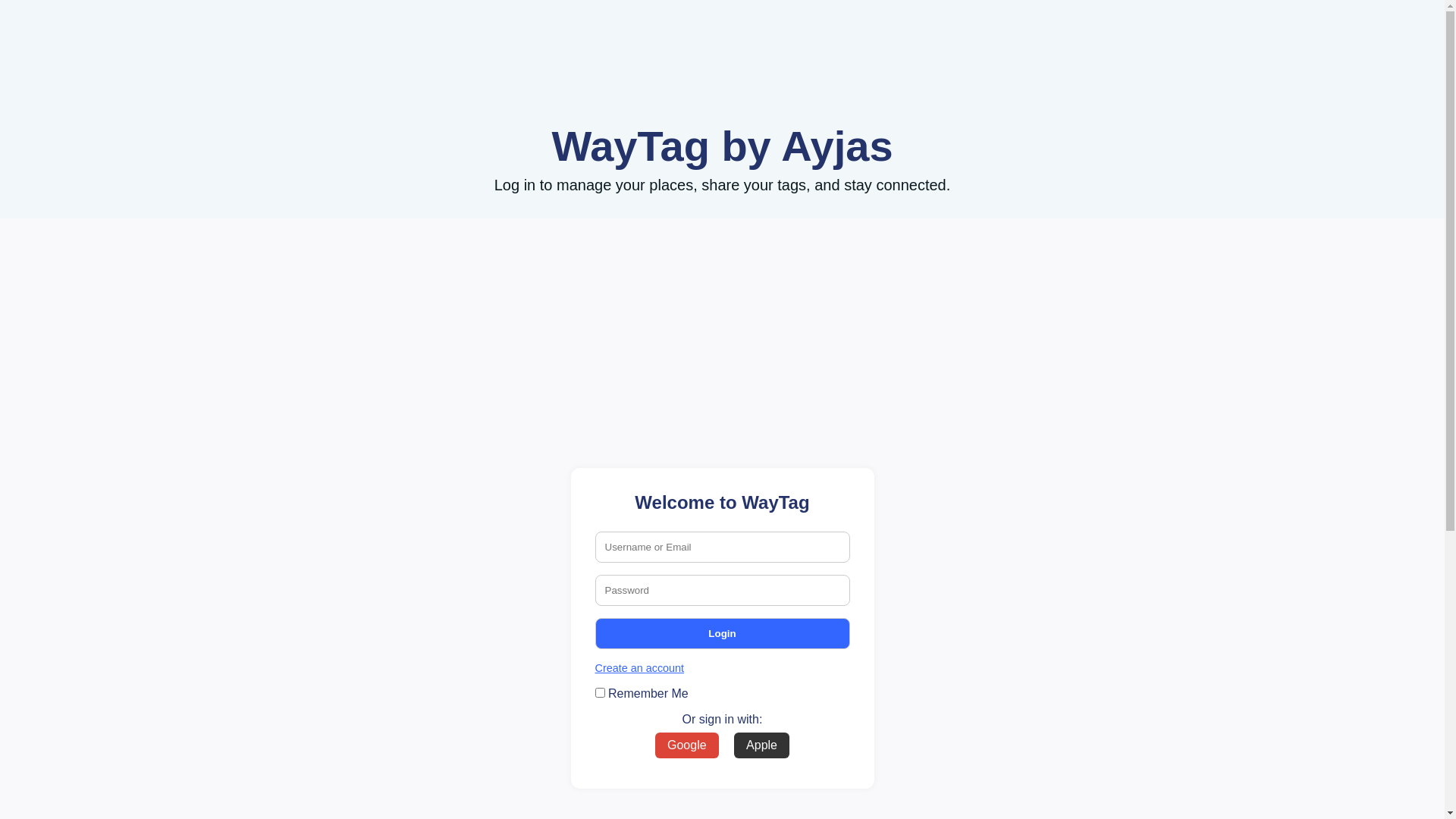 website screenshot of https://ayjaswaytagfrontend.pages.dev/