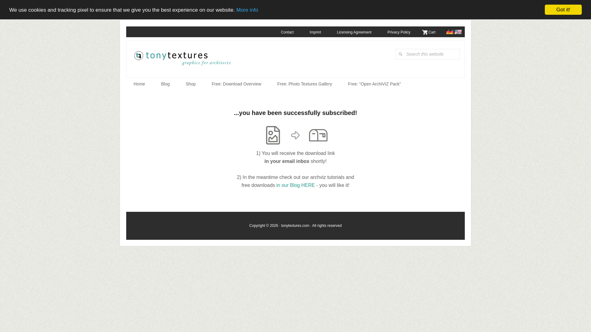 website screenshot of https://eu1.cleverreach.com/f/54258-119268/wss/501201-01c99b0018a33