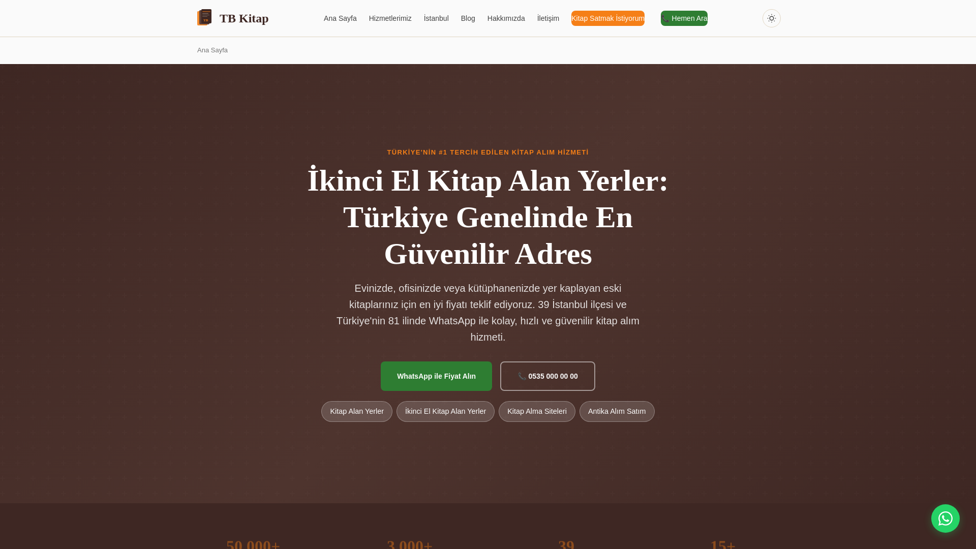 website screenshot of https://tbkitap.pages.dev/