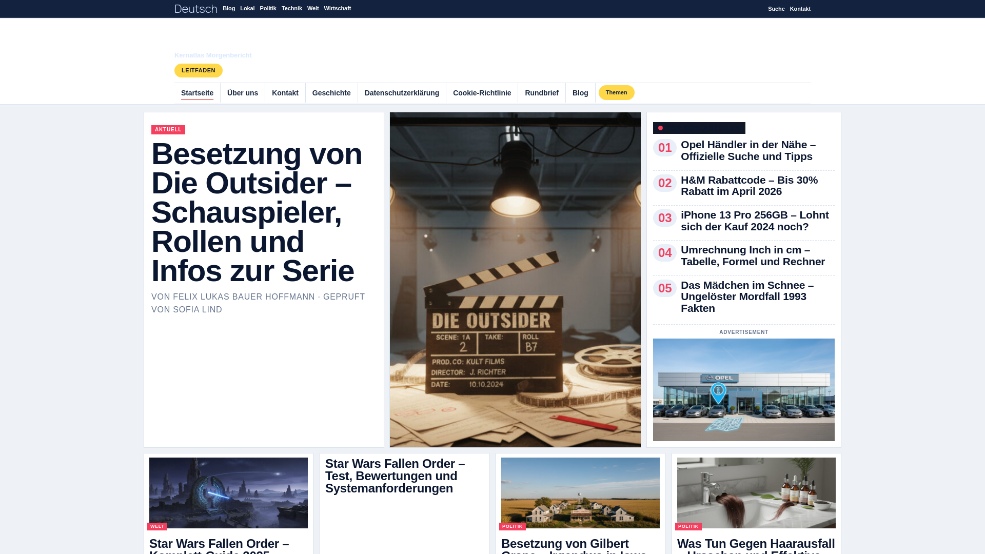website screenshot of https://kernatlas.de/