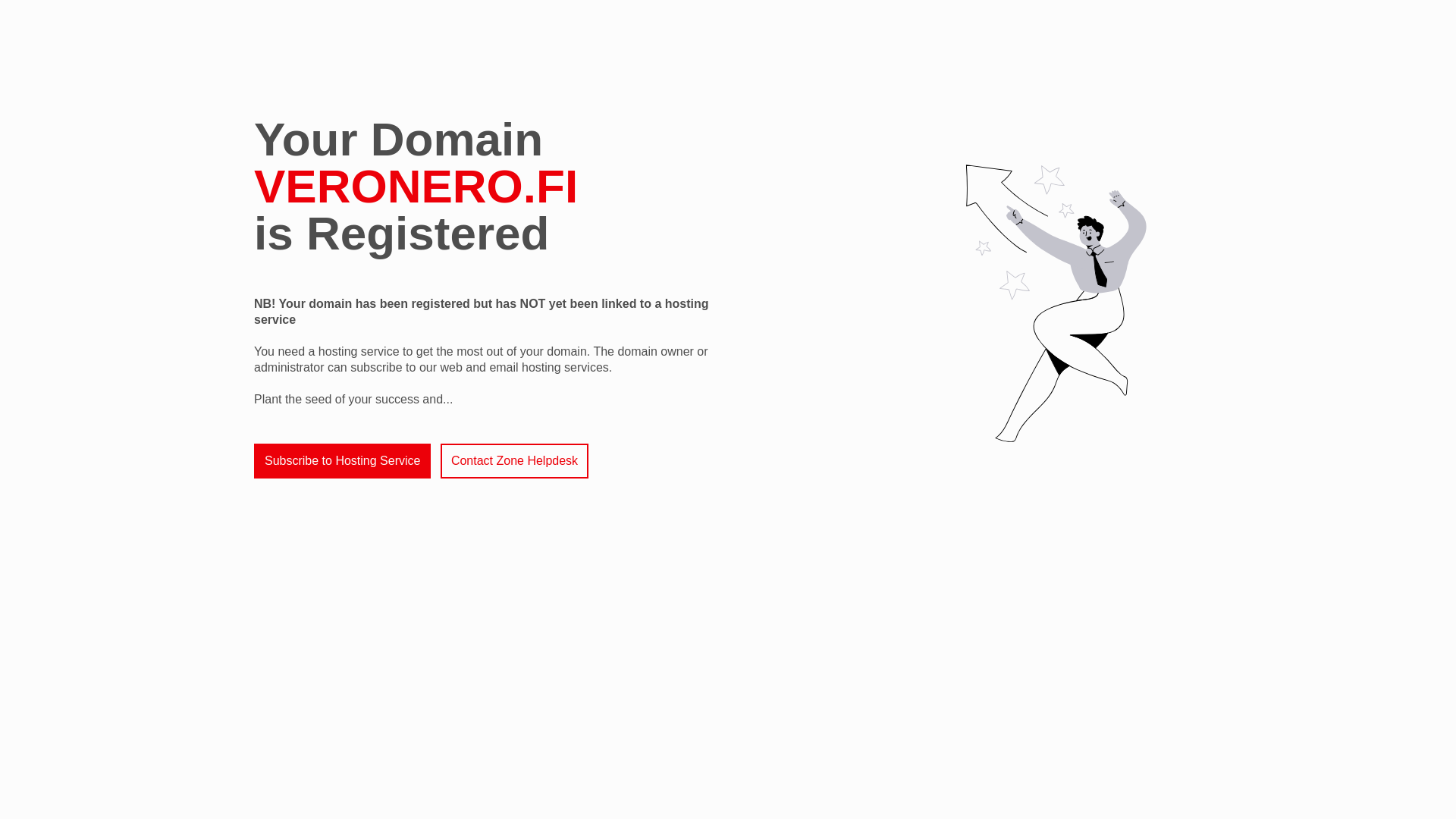 website screenshot of https://veronero.fi/