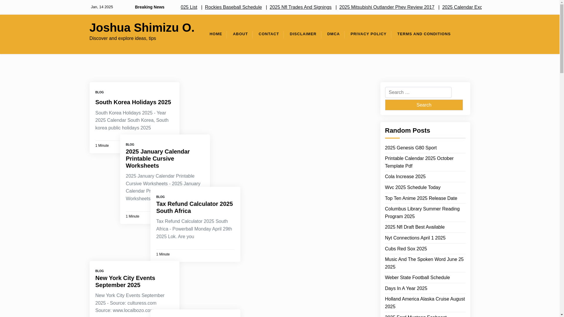 website screenshot of https://joshuashimizuo.pages.dev/