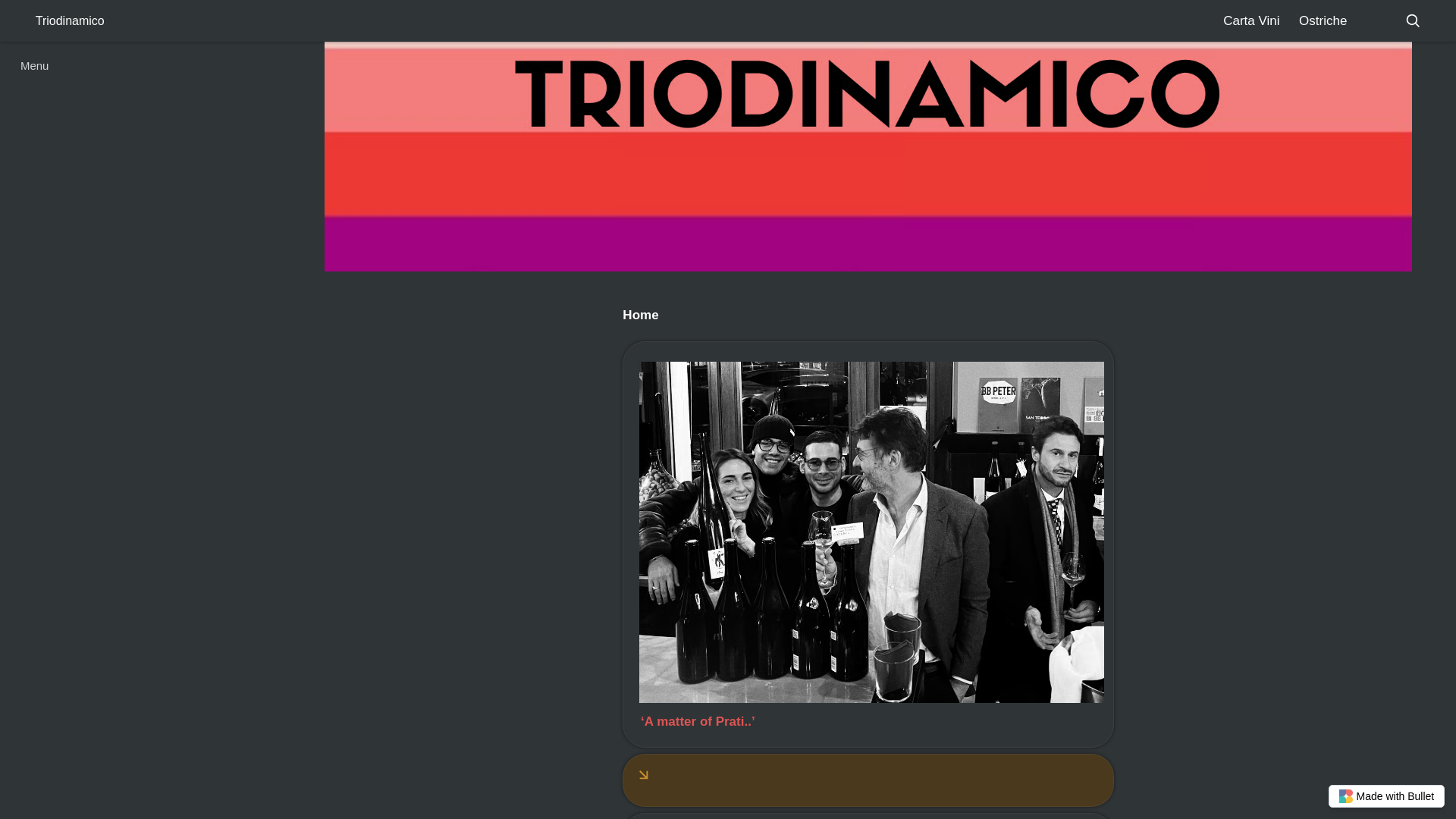 website screenshot of https://triodinamico-bullet.pages.dev/