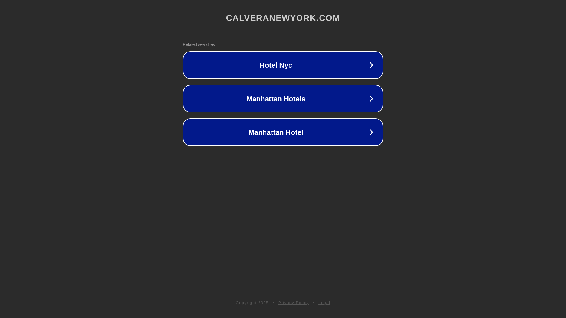 website screenshot of https://calveranewyork.com/